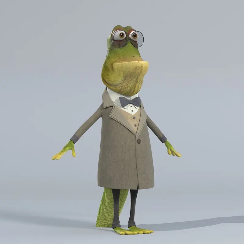 Generic Lizard — Characters work by Jose Fernández