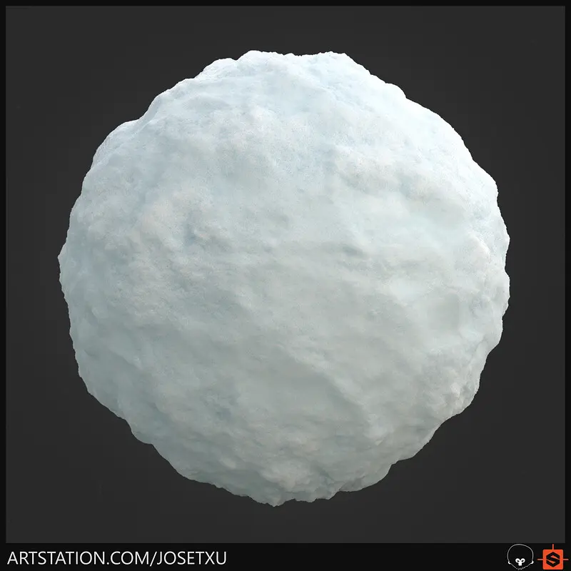 Snow Material — Materials work by Jose Fernández