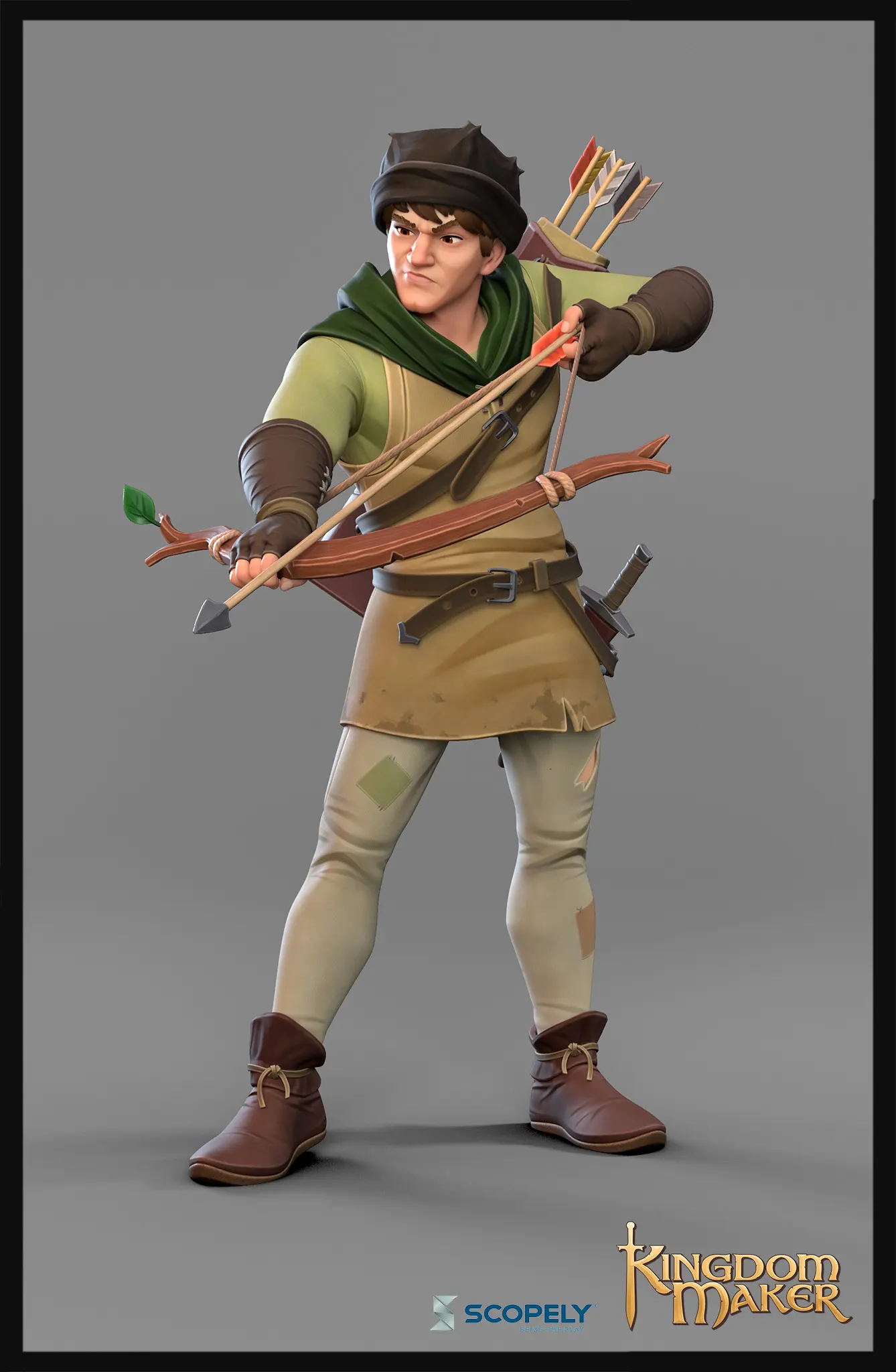 Kingdom Maker - Hunter — Characters work by Jose Fernández