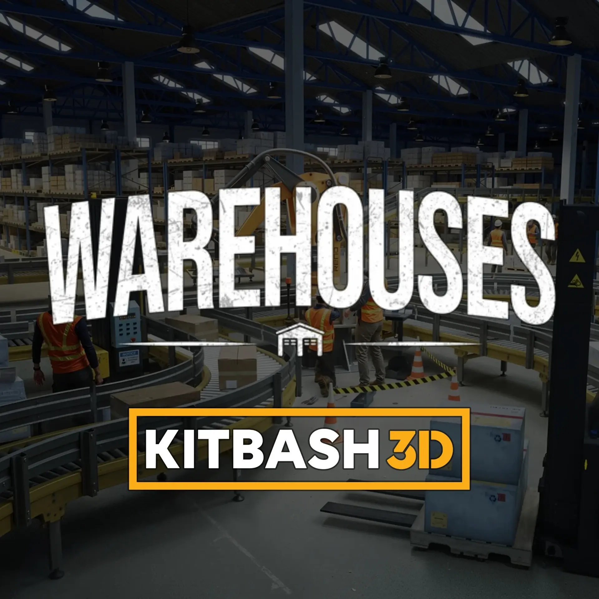 Warehouses — Kitbash3D work by Jose Fernández