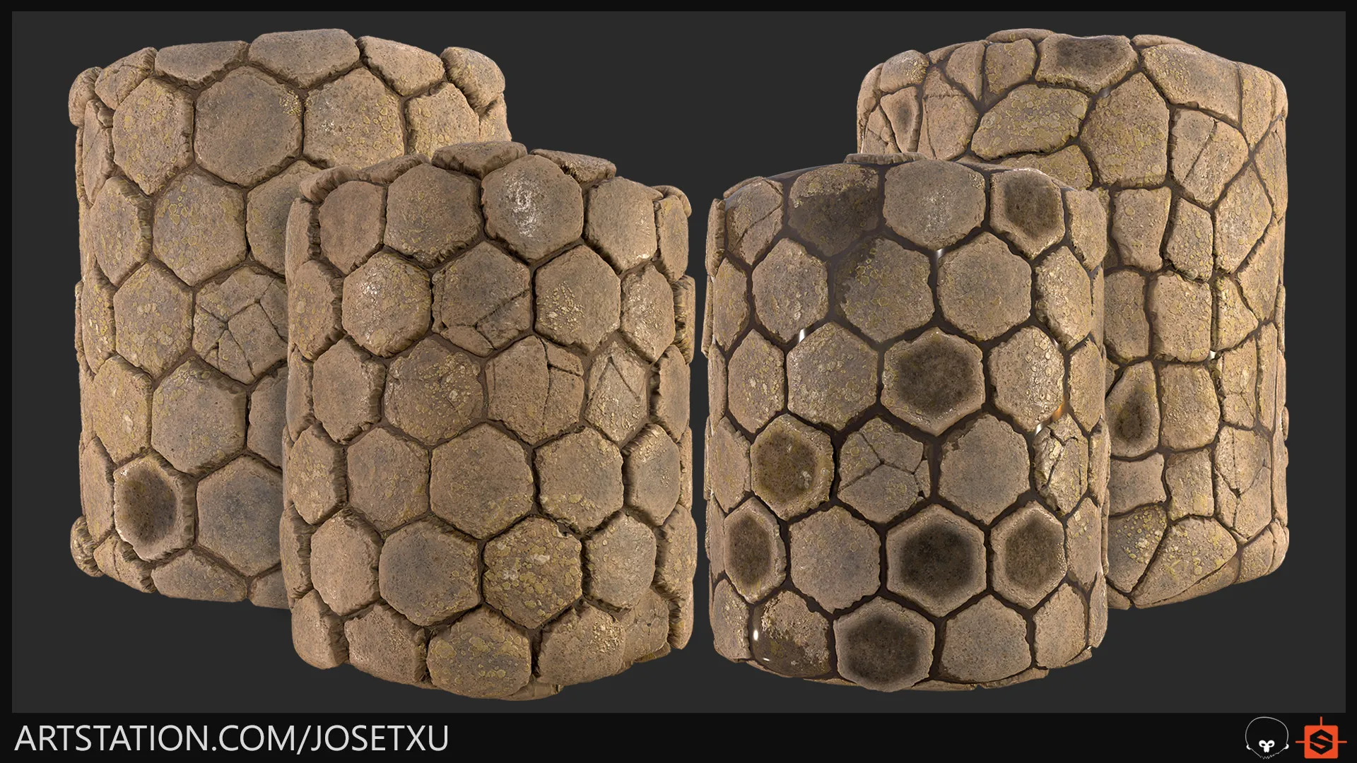 Giant Causeway Material, image 1 of 10