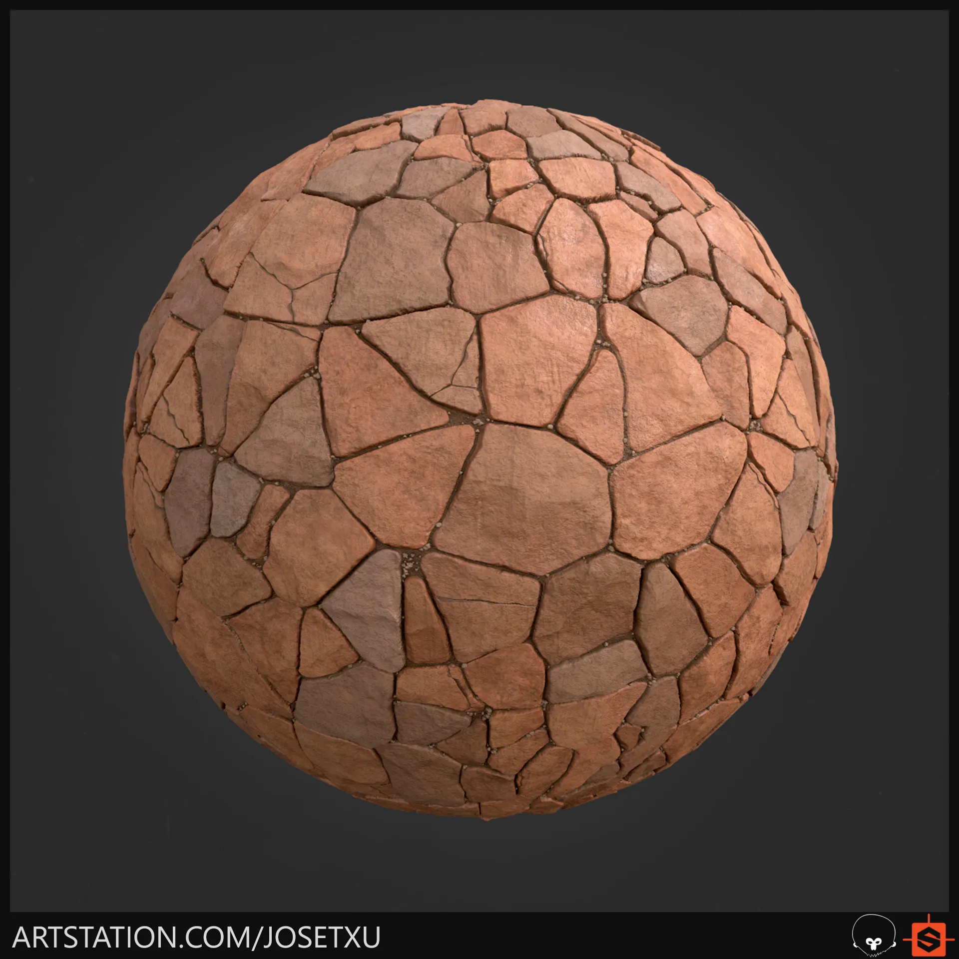 Stone Floor Material, image 1 of 4