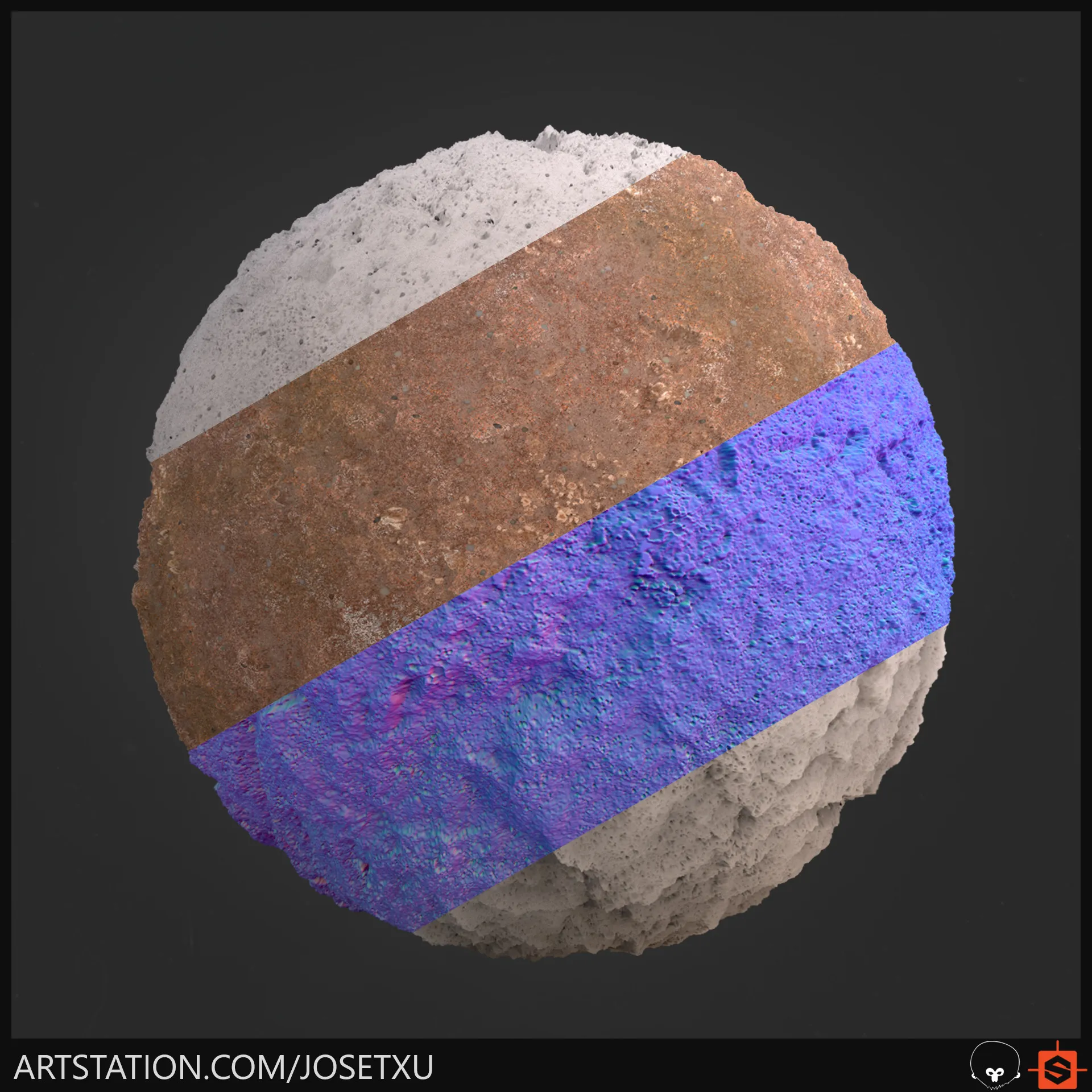 Undersea Rock Material, image 2 of 6