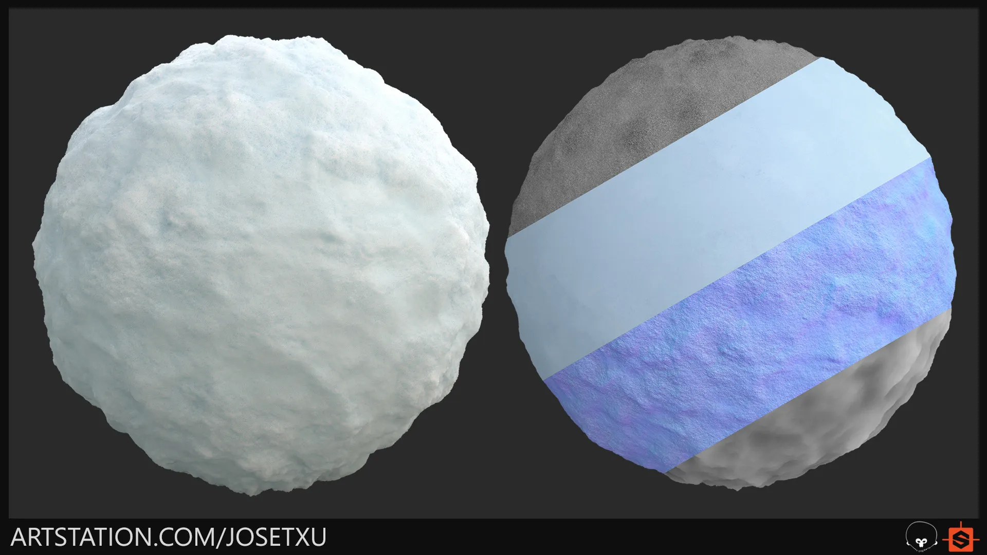 Snow Material, image 2 of 4