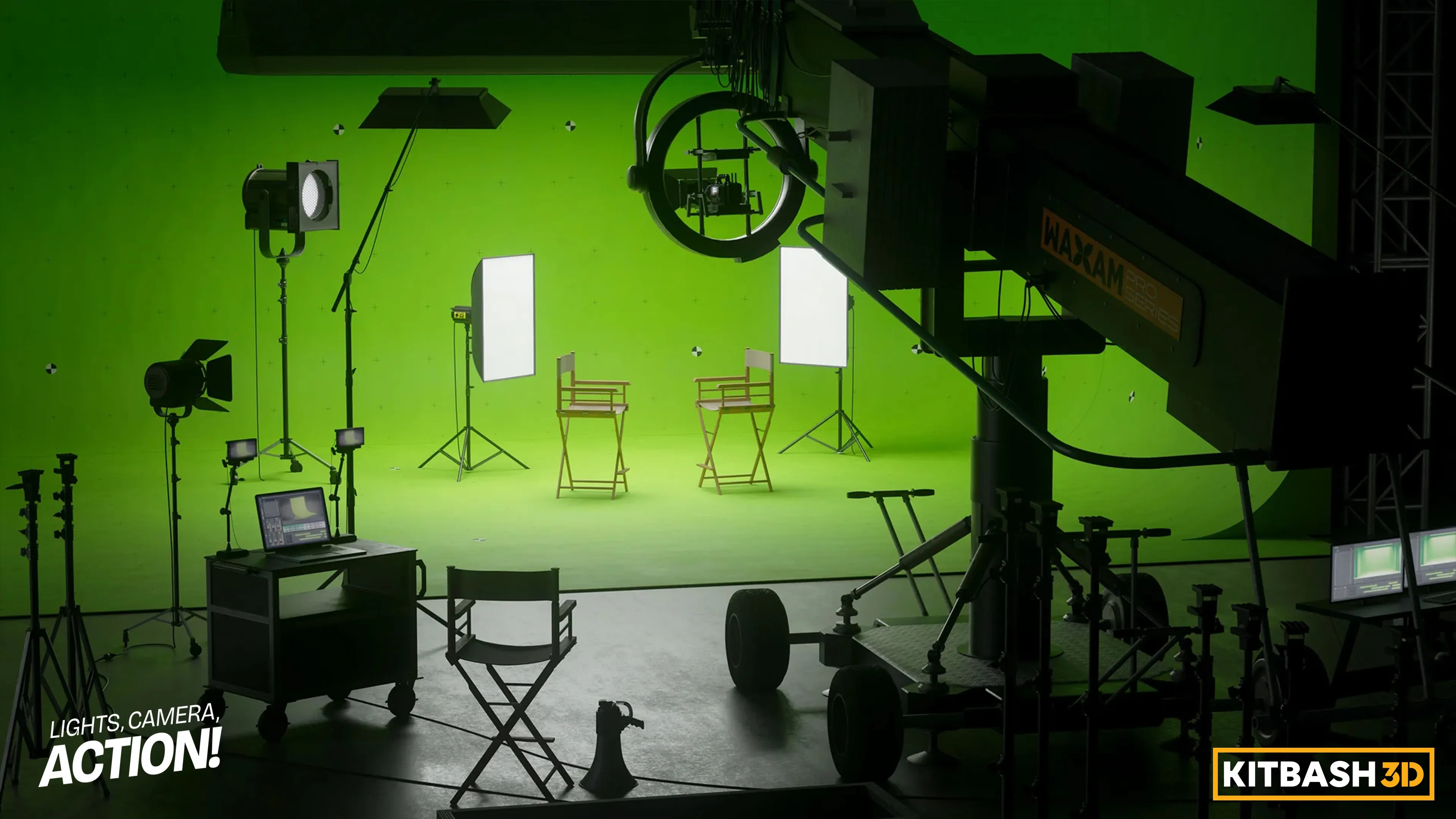 Lights, Camera, Action! — Kitbash3D